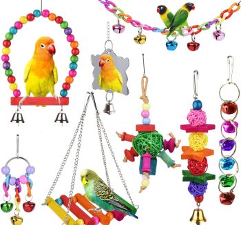 bird toys for cage