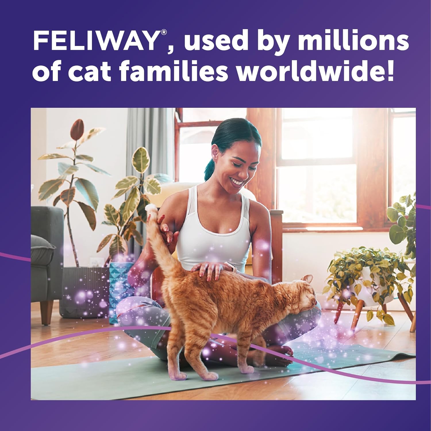 FELIWAY Classic 30 Day Cat Calming Plug In Pheromone Diffuser Starter Kit, 48ml - Helps Reduce Common Signs of Stress in Cats & Kittens, Enhanced Calming - Happypetzone.online - Image 7