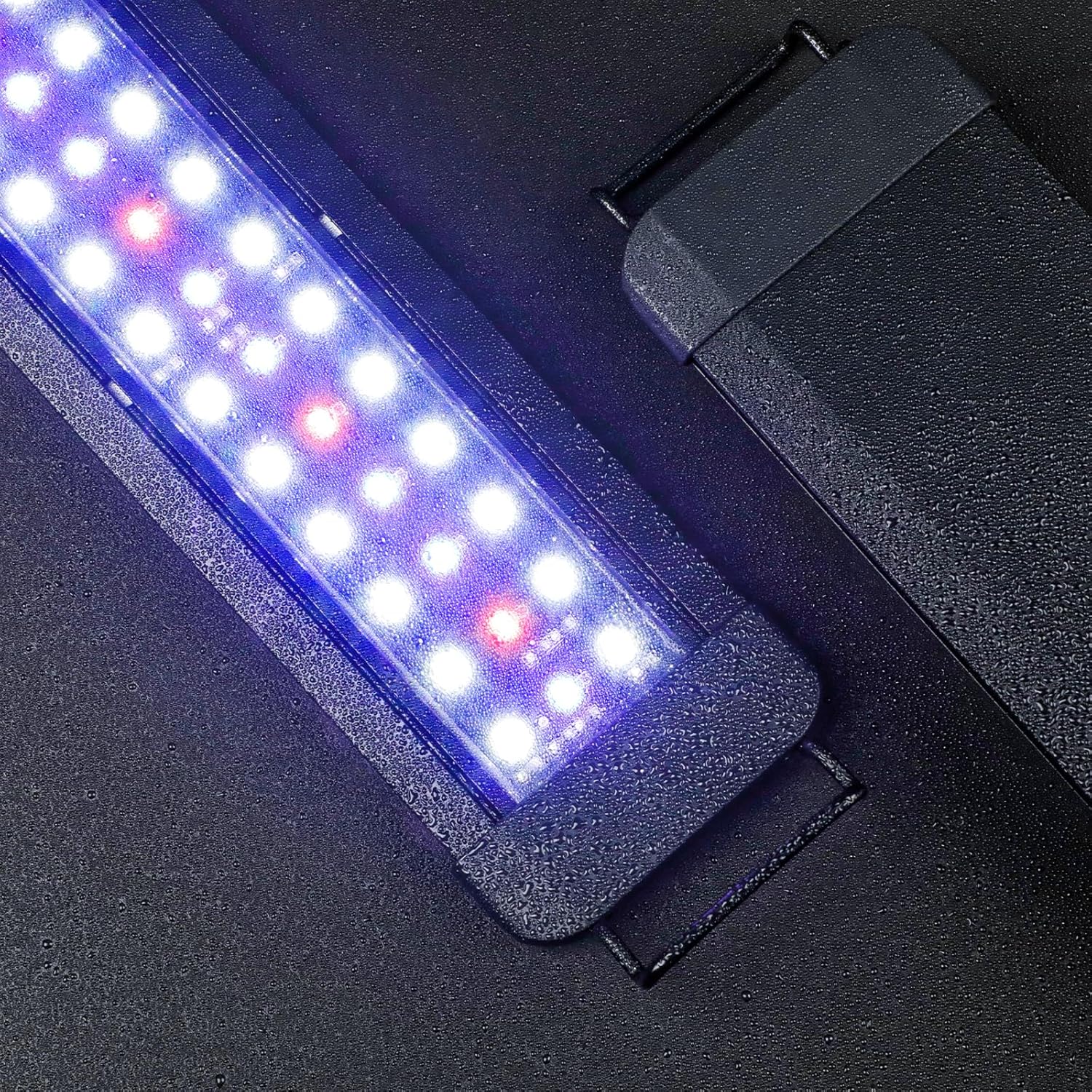 Pawfly 11W Aquarium LED Light for 12 to 18 Inch Fish Tanks Extendable Fish Tank Light with Full Spectrum Brilliant White Blue Red Lights with Daytime & Night Modes and Adjustable Brightness - Happypetzone.online - Image 9