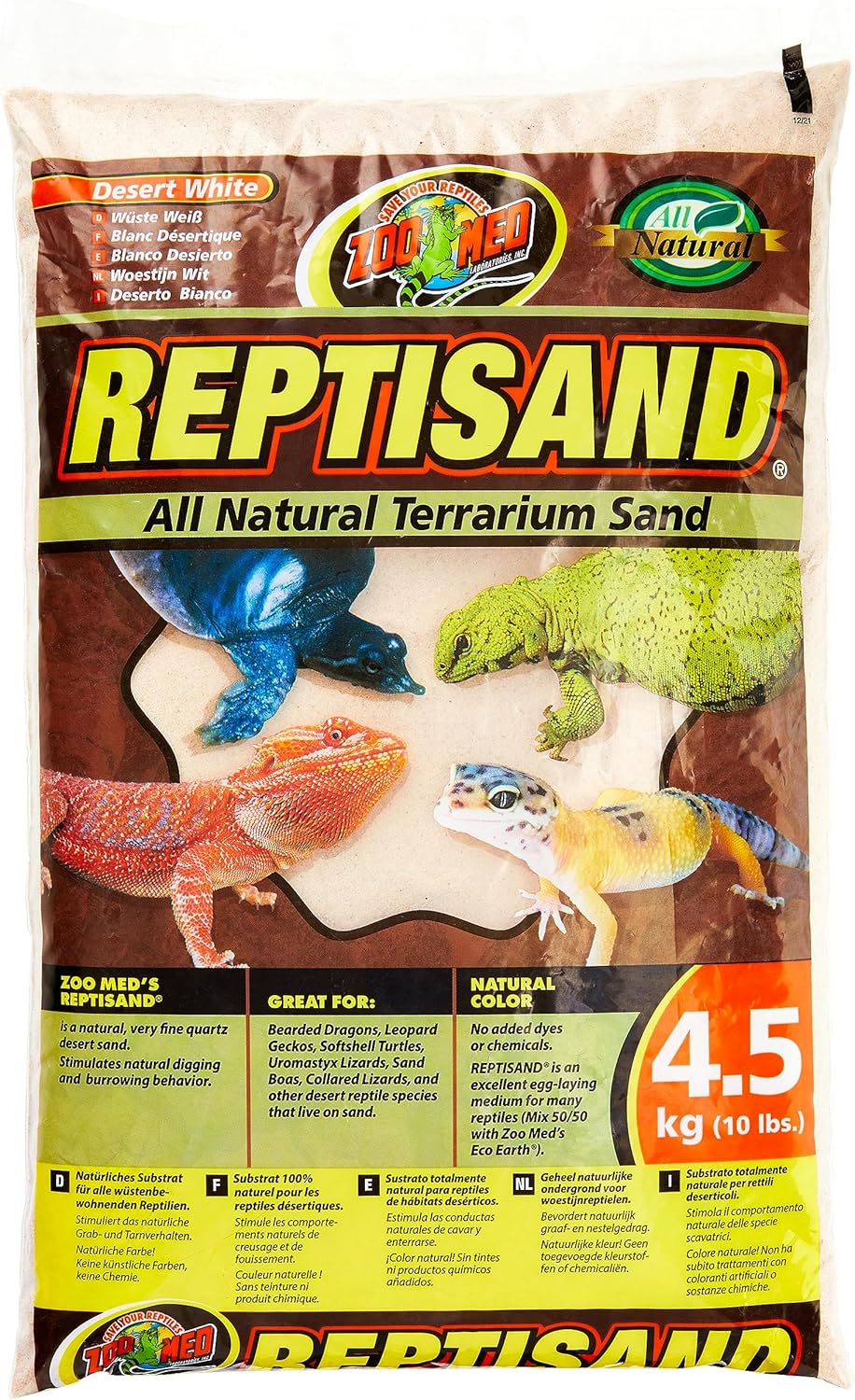Zoo Med ReptiSand®, 10 Pounds, Desert White - Happypetzone.online - Image 2