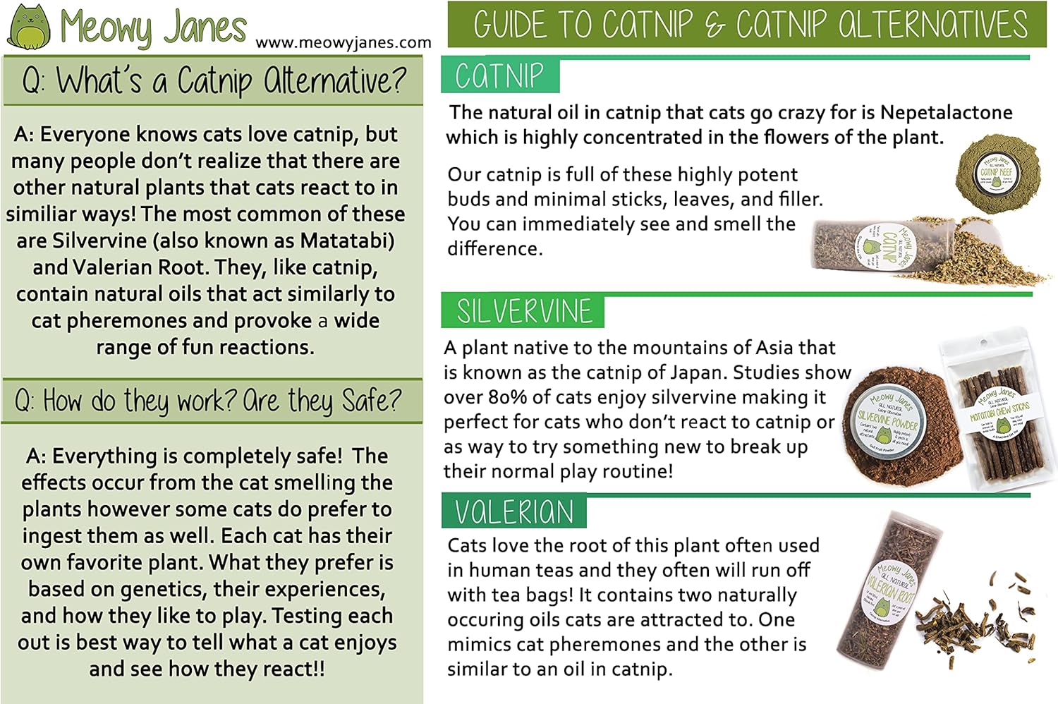Meowy Janes Silver Vine for Cats - 45 Grams of Powder - All Natural Catnip Alternative - Happypetzone.online - Image 7