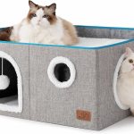 cat bed donut