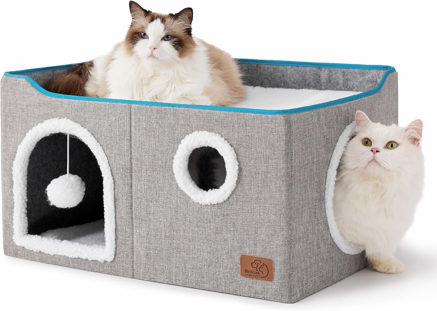 cat bed donut