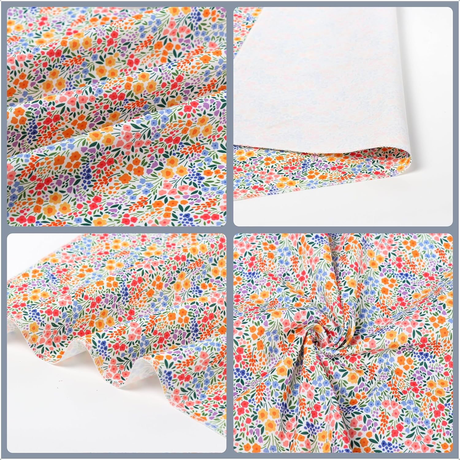 ARING PET Girl Dog Bandana, Spring Summer Daisy Floral Pet Bandana Scarf Triangle Bibs for Puppy Small Medium Large Dogs-L - Happypetzone.online - Image 6