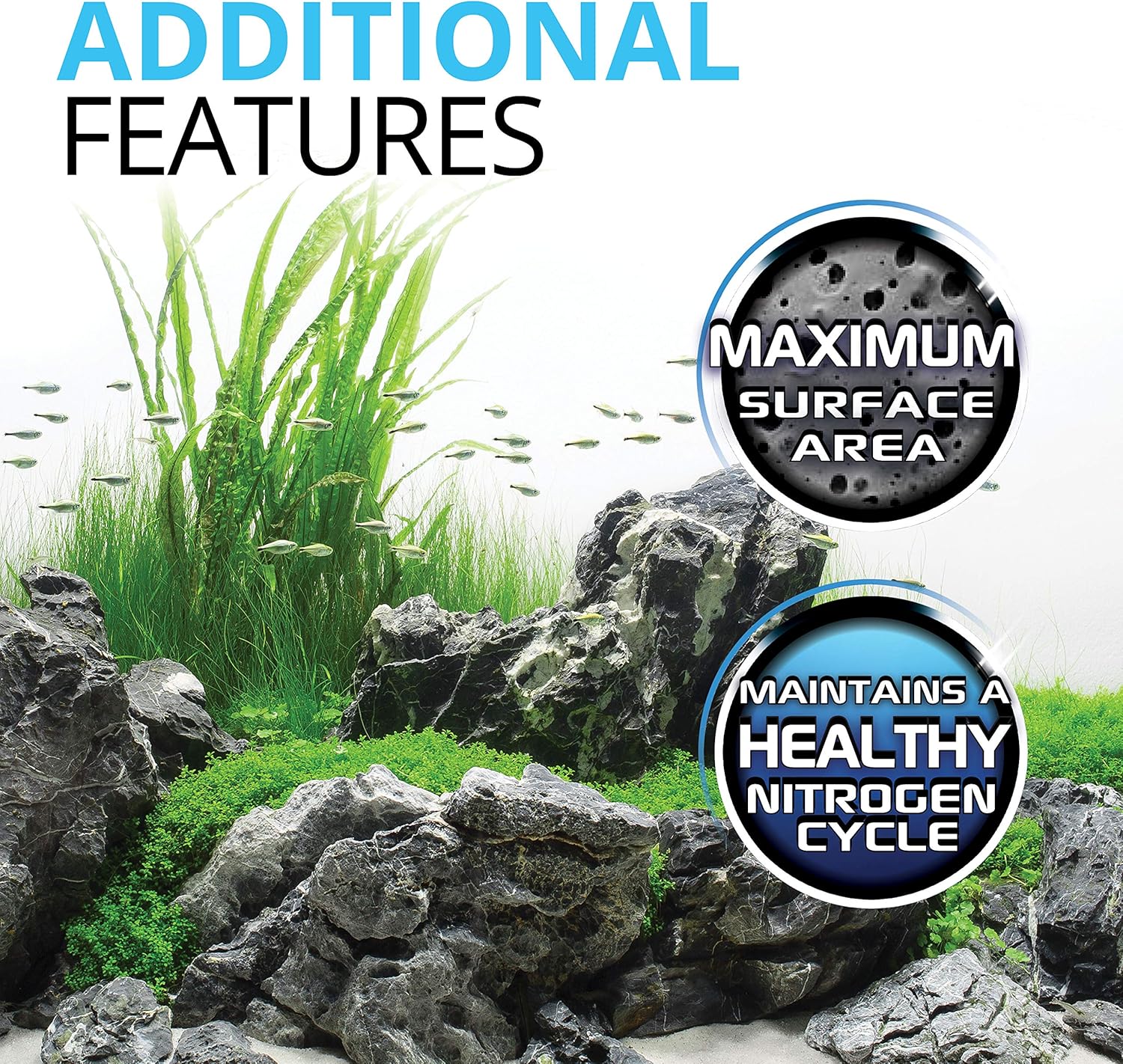 Fluval BioMax Biological Material Remover, 500 g - Biological Filter Media for Aquariums - Happypetzone.online - Image 4