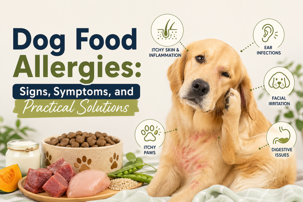 Dog Food Allergies: Signs, Symptoms, and Practical Solutions