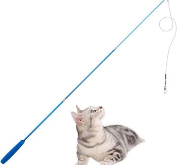 cat teaser wand toy