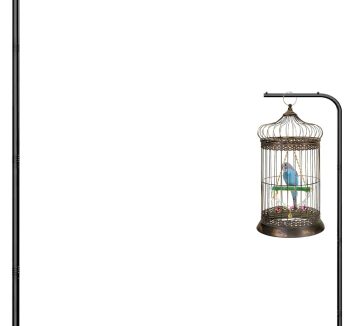 bird cage with stand