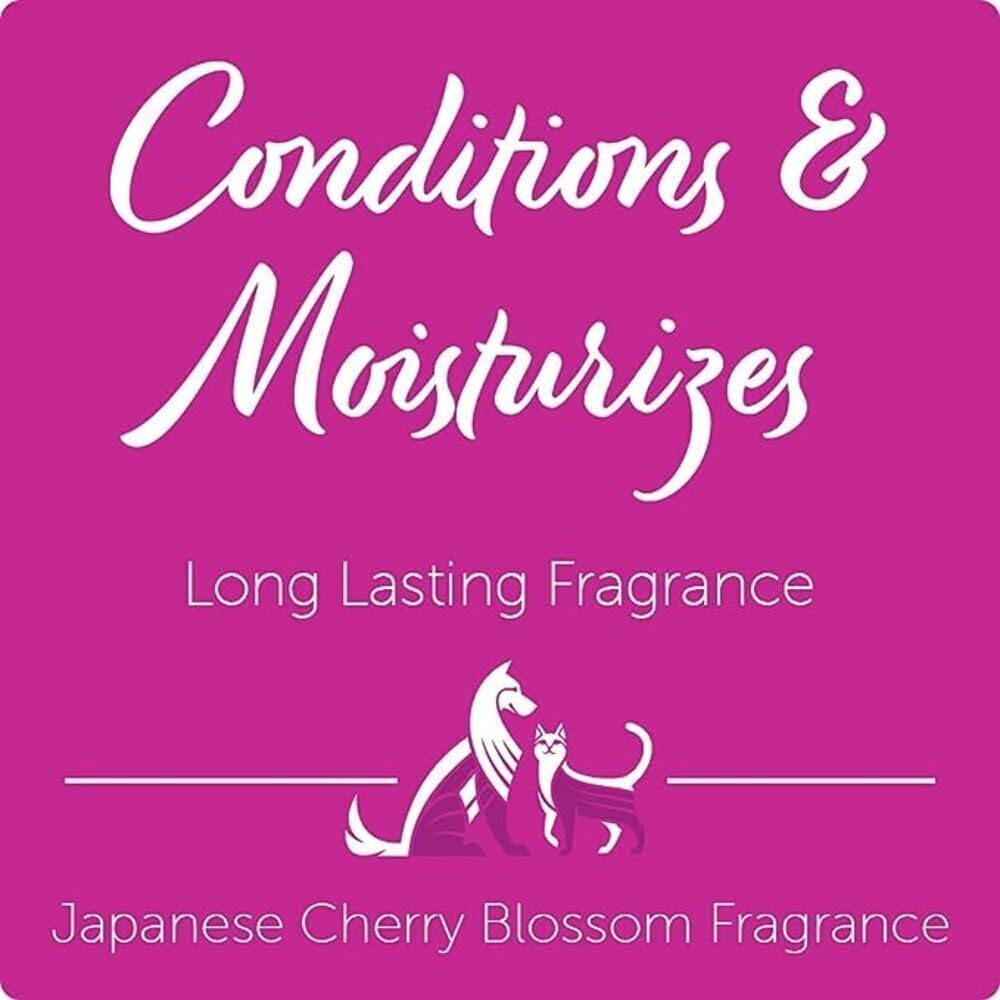 Nootie Daily Spritz Pet Conditioning Spray - Dog Conditioner for Sensitive Skin - No Parabens, Sulfates, Harsh Chemicals or Dyes - Revitalizes Dry Skin & Coat, Japanese Cherry Blossom, 16 oz(473 ml) - Happypetzone.online - Image 3