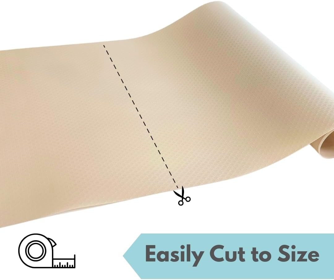 Reptile Tank Liner, 23.6" x 59", Terrarium Substrate Mat Carpet Bedding, 4x2x2 120 Gallon, Enclosure Liner for Bearded Dragon Leopard Gecko Lizard Tortoise Snake, Beige - Happypetzone.online - Image 5