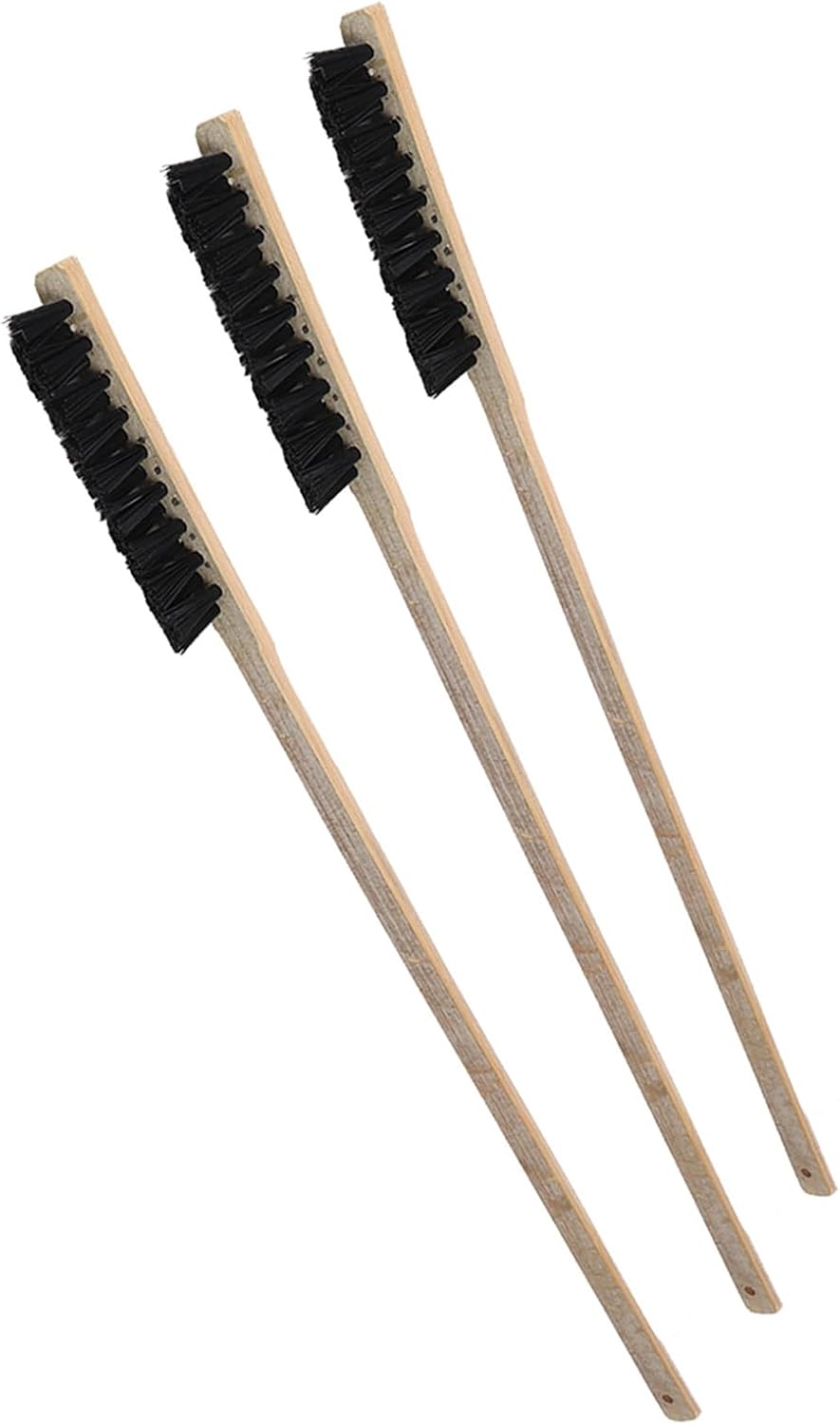 3pcs Bird Cage Cleaner Brush, Wooden Birdcage Brush, Long Handle Bird Cage Brushs Suitable for Routine Maintenance of Various Sized Cage Bodies - Happypetzone.online - Image 7