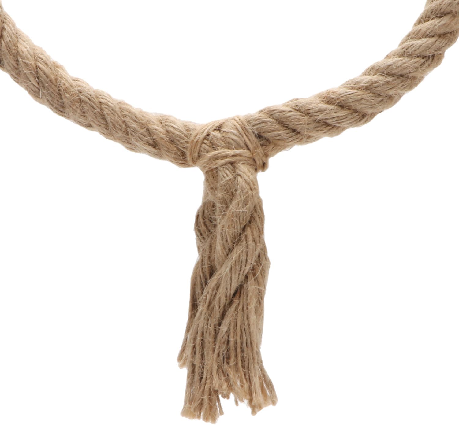 Bird Rope Swing Toy Parrot Climbing Perch Stand for Cockatiel Conure Cockatoo Parakeet Cage Hanging Decor (B: Round) - Happypetzone.online - Image 7