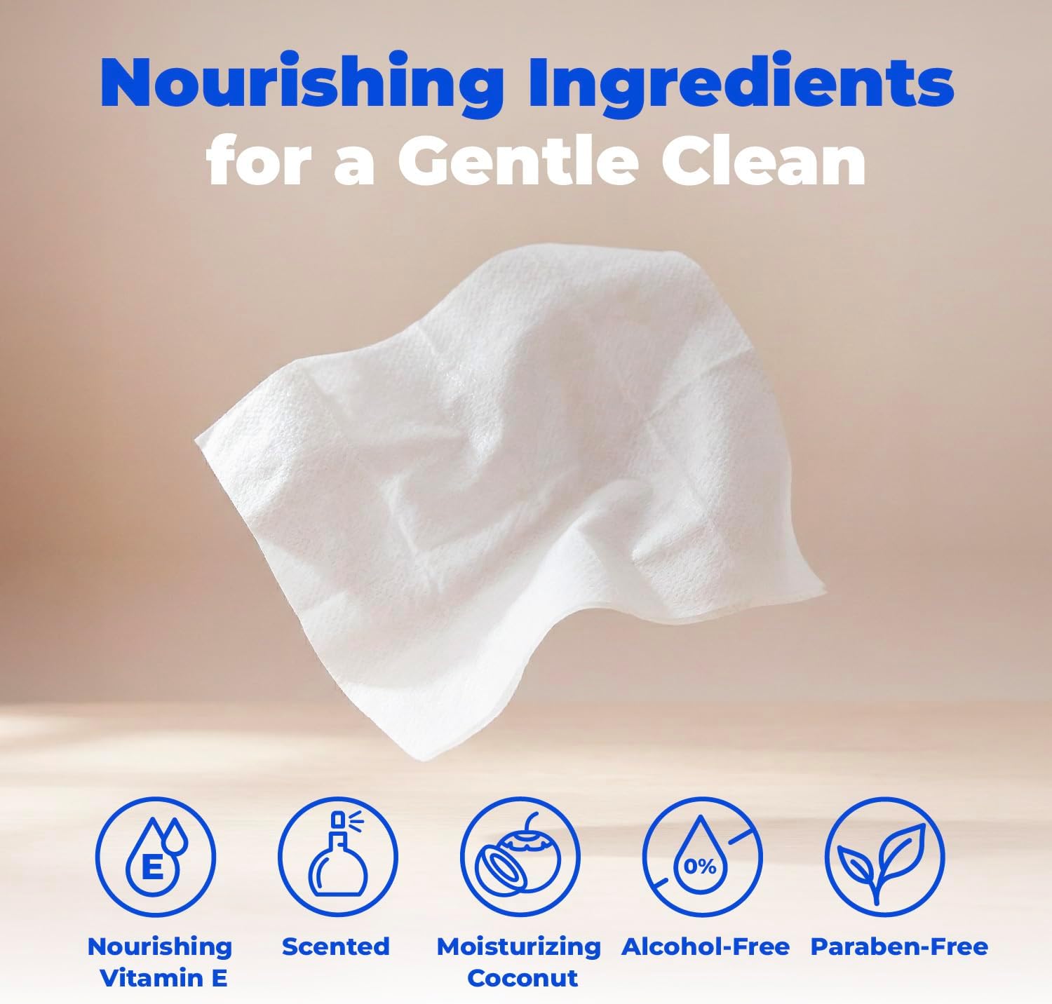 Best Pet Supplies 8" x 9" Large Dog Wipes - Cleaning and Deodorizing for Paws and Coat - Gentle Formula with Coconut Vitamin E for Puppies and Cats - 100 Count - Happypetzone.online - Image 5