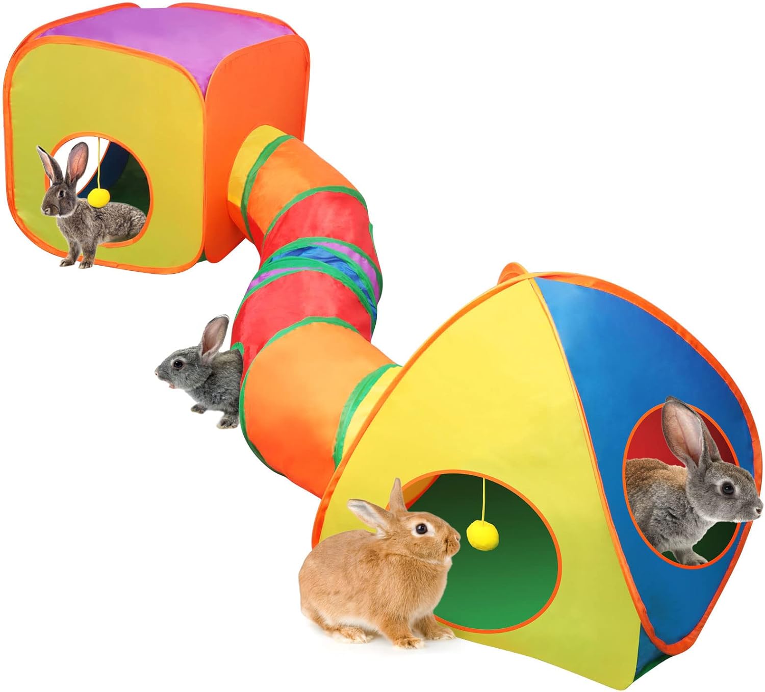 rabbit tunnel play