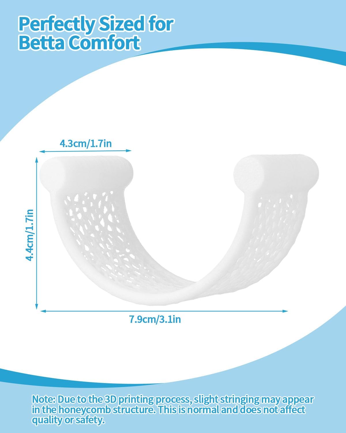Floating Betta Hammock, Betta Fish Hammock, Floating Rest Platform or Small Aquariums, Nano Tanks, Shrimp, Corydoras, Betta Fish Tank Accessories, Fish Tank Decor, 3D Printed Aquarium Decor (White) - Happypetzone.online - Image 2