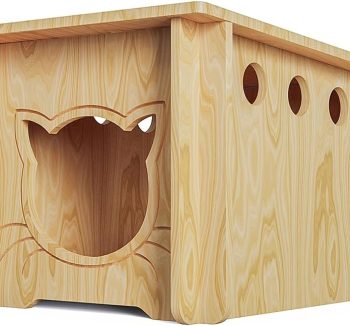 small pet house wooden