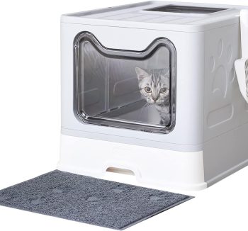 cat litter box enclosed