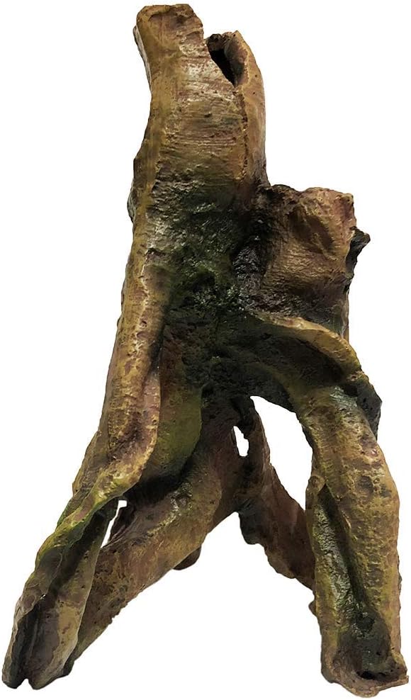 SLOCME Aquarium Resin Wood Trunk Ornament - Lifelike Driftwood Decor,Betta Fish or Other Pets Can Swim Through The Branches - Happypetzone.online - Image 7