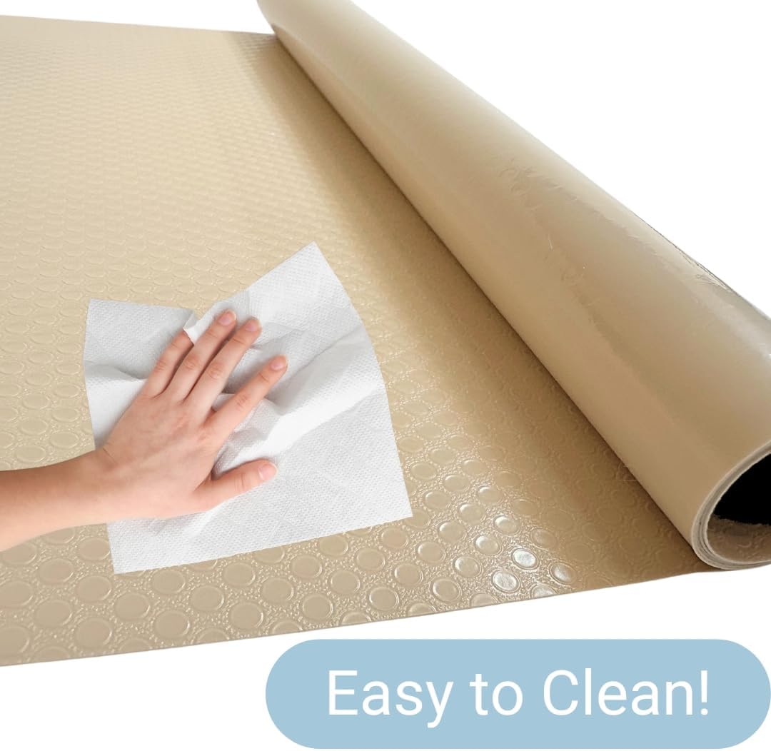 Reptile Tank Liner, 23.6" x 59", Terrarium Substrate Mat Carpet Bedding, 4x2x2 120 Gallon, Enclosure Liner for Bearded Dragon Leopard Gecko Lizard Tortoise Snake, Beige - Happypetzone.online - Image 6