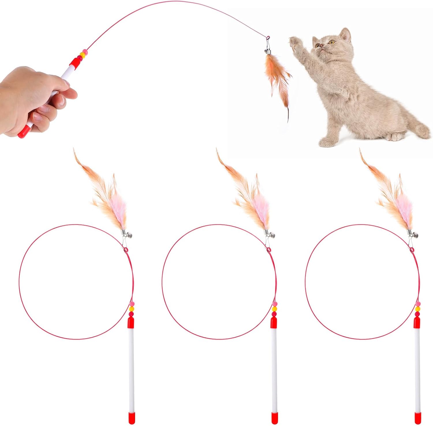 cat feather toys