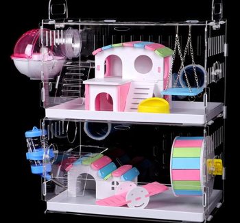 hamster cage with tubes