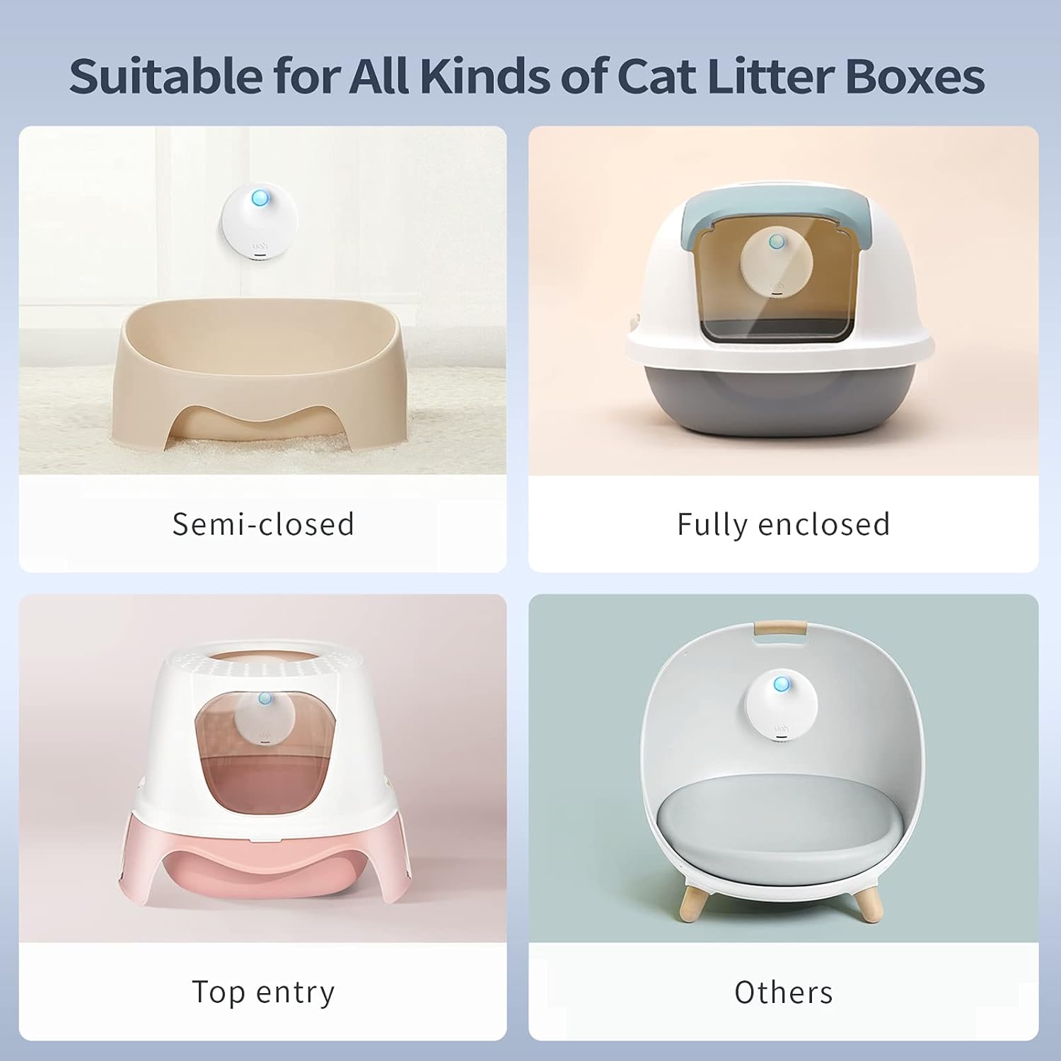 uahpet Cat Litter Deodorizer Odor Eliminator 99.9% Dust-Fall for All Kinds of Cat Litter Box Bathroom Wardrobe Kitchen and Small Area( 80% Deodorization /99% Deodorization) - Happypetzone.online - Image 9