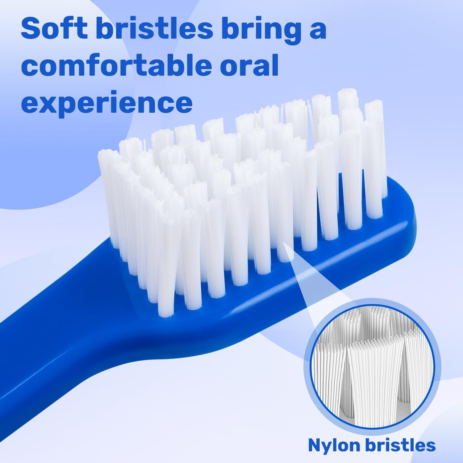 Newday Dog Toothbrush Set of 8 - Dual Headed, Dental Hygiene Convenient Soft Toothbrush to Clean pet Teeth, Dog Tooth Brushes for Small to Large Dogs, Cats, and Most Pets, Teeth Brush in Bulk - Happypetzone.online - Image 5