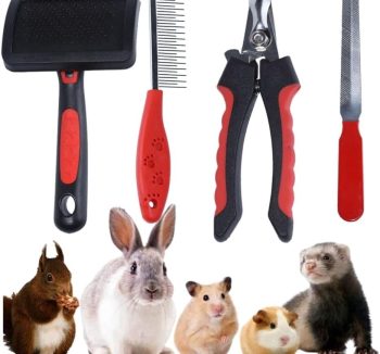 rabbit grooming brush