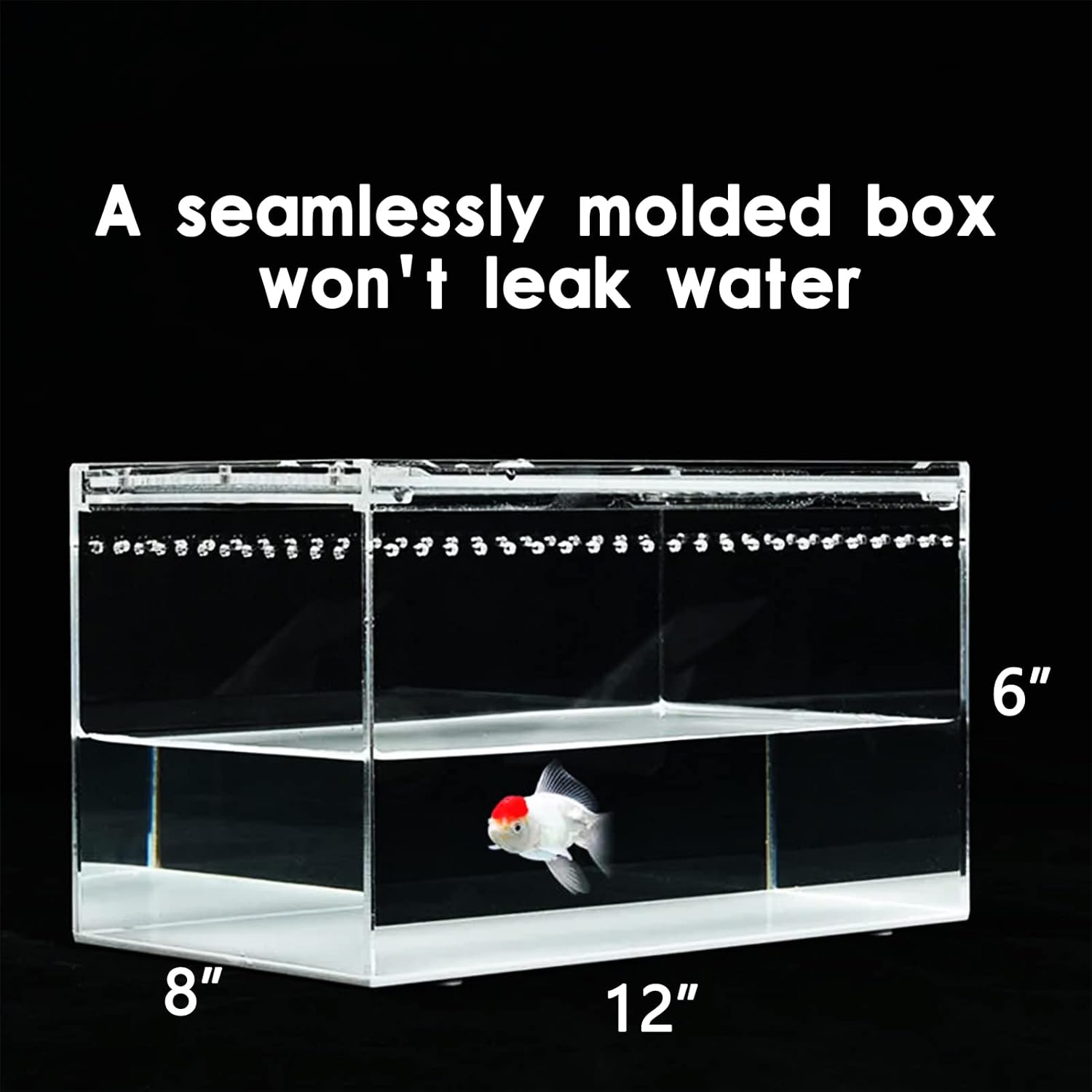 Reptile Terrarium - Amphibian Tank Starter Kit, Eco Rainforest Feeding Box, Amphibian Feeding Box, Suitable for breeding Lizards, Snakes, Chameleons,Jumping Spiders - Happypetzone.online - Image 4