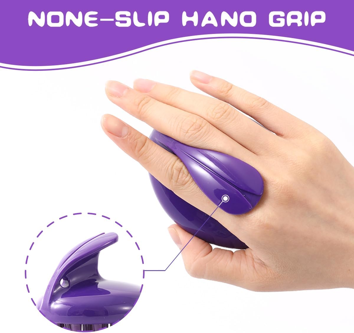 Cat Brush with Soft Rubber Pins, Washable Silicone Pet Brushes for Indoor Cats Kitty - Grooming Shedding Massage & Bath, Removes Hair Mats, Tangles, Loose Fur for Short to Long Haired - Happypetzone.online - Image 2