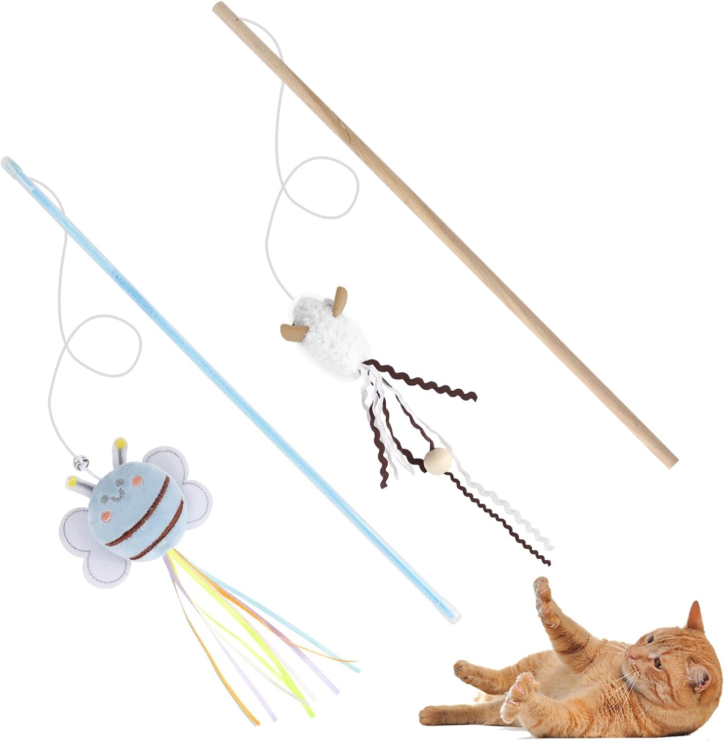 cat teaser wand toy