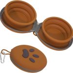 portable dog feeder travel