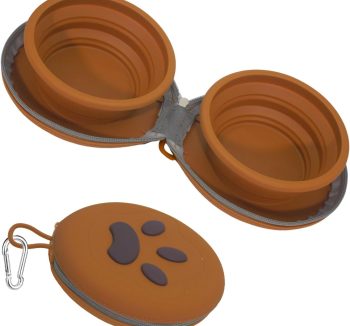 portable dog feeder travel
