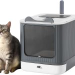 cat litter box enclosed
