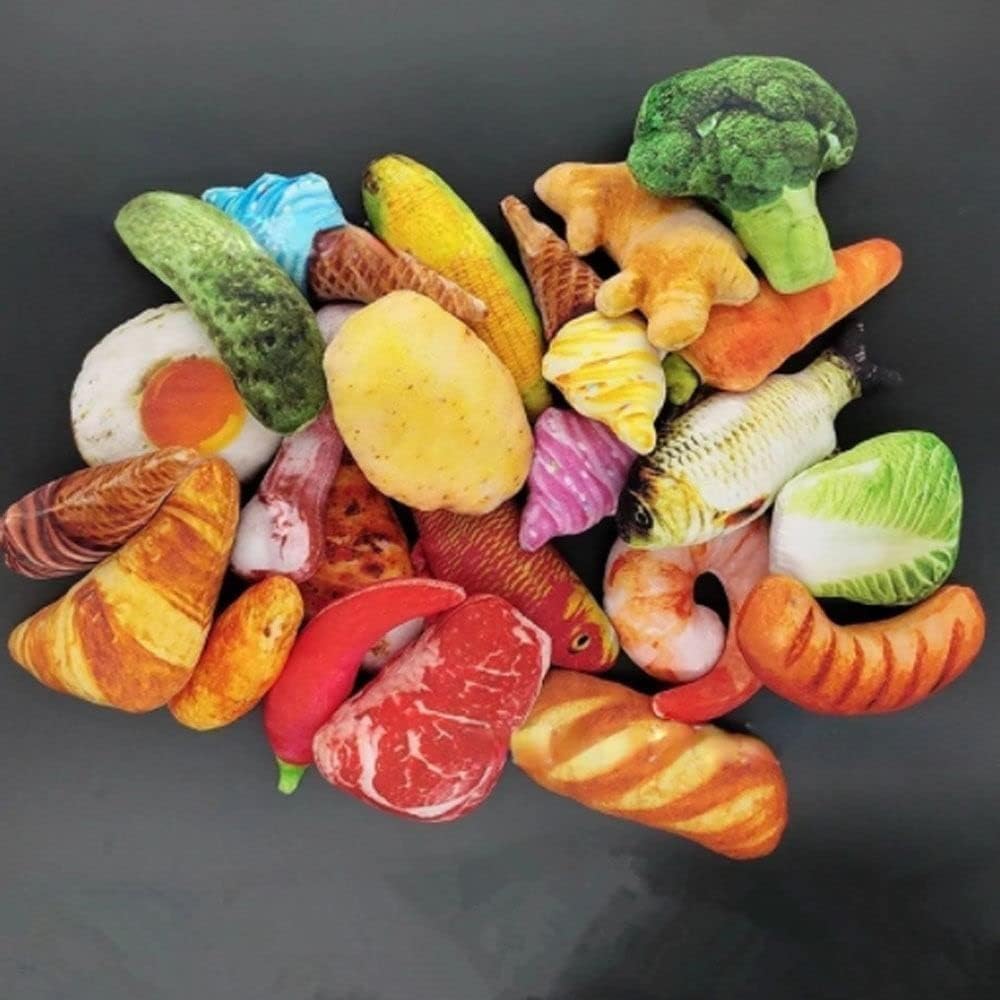 Chicken Leg Pet Toys Food Shape Chew Toys,Dog Chew,Dog Stuffed for Boredom,Dogs Soft Gifts Squeak Pet Supplies,20 * 10cm - Happypetzone.online - Image 2