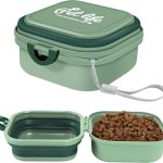 portable dog feeder travel