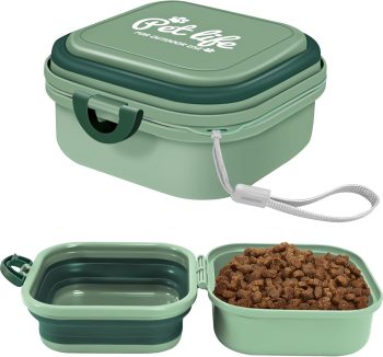 portable dog feeder travel