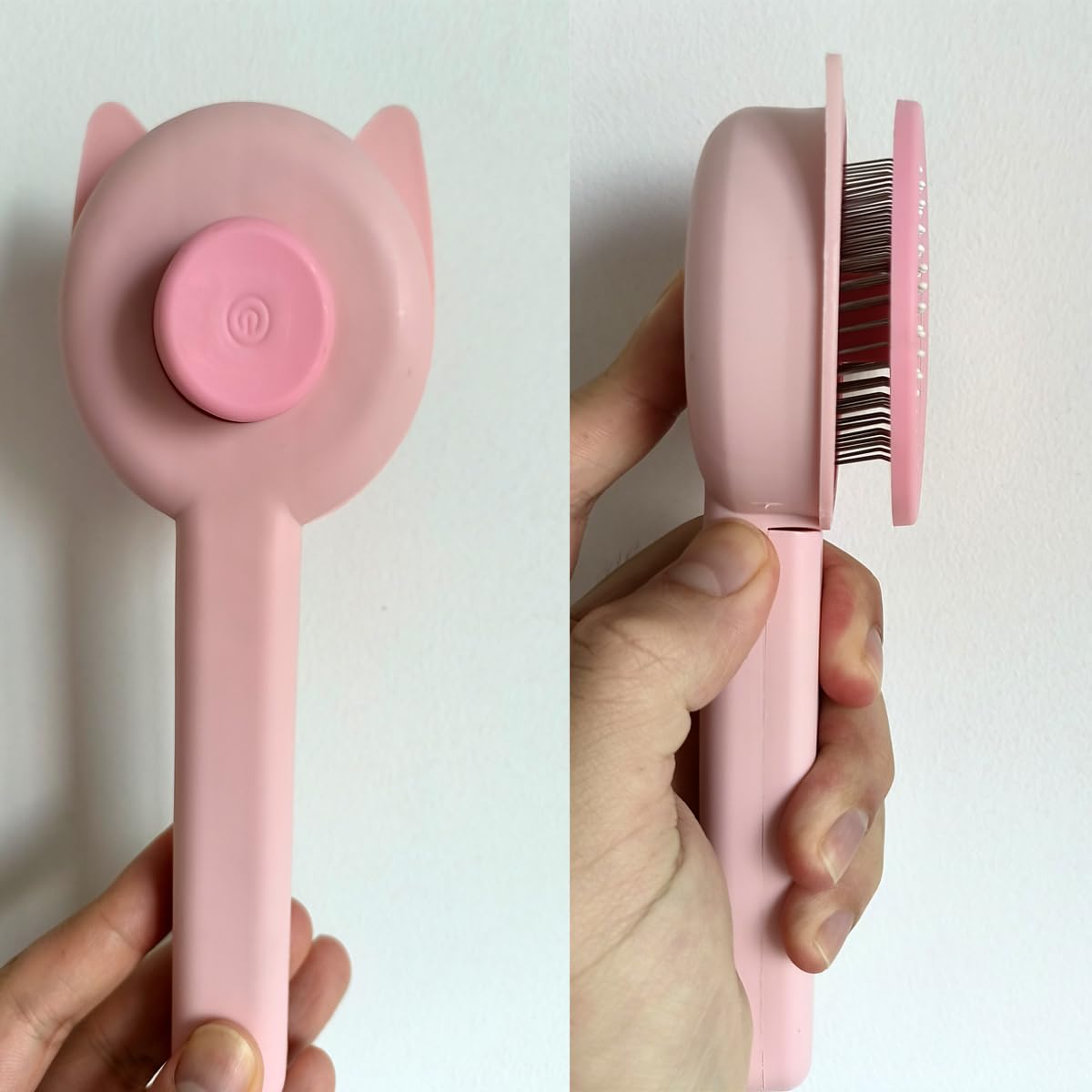 9PCS Pet Gromming Kit,Cleaning Brush Removes Loose Hair, Pet Bath Brush,Shampoo Brush, Nail Clipper, Flea Comb for Dogs&Cats and Small Animal Grooming Kit. - Happypetzone.online - Image 3