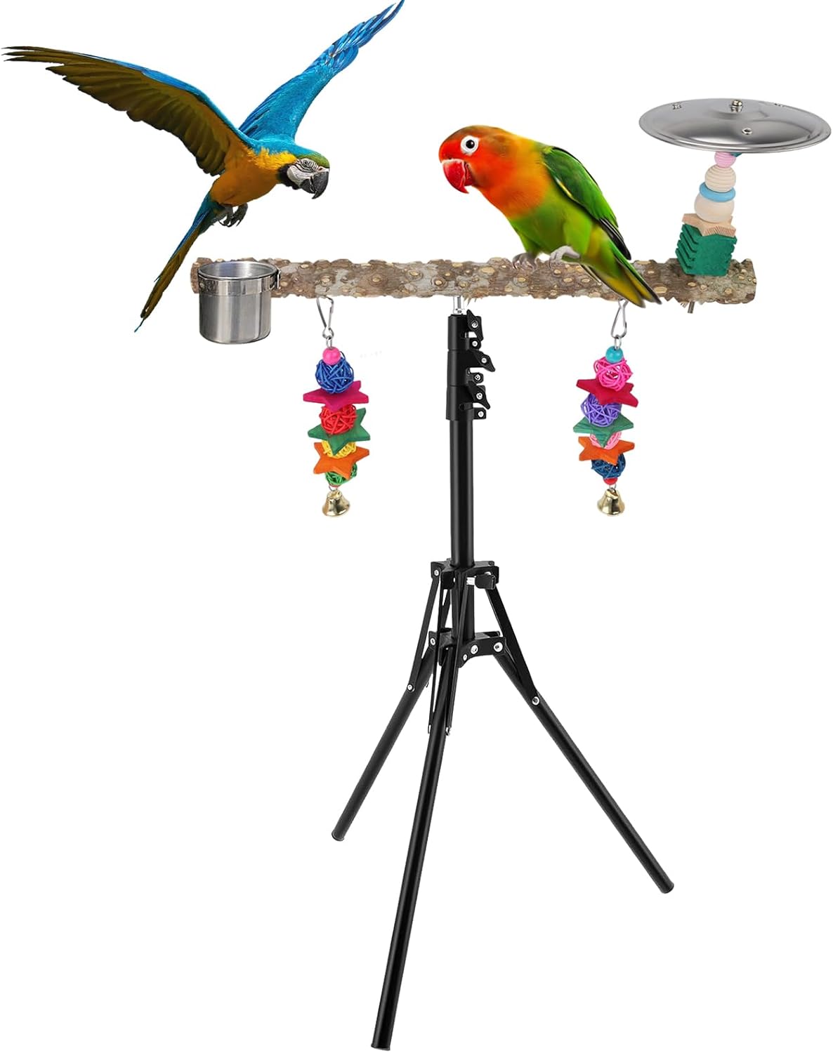 bird perch adjustable