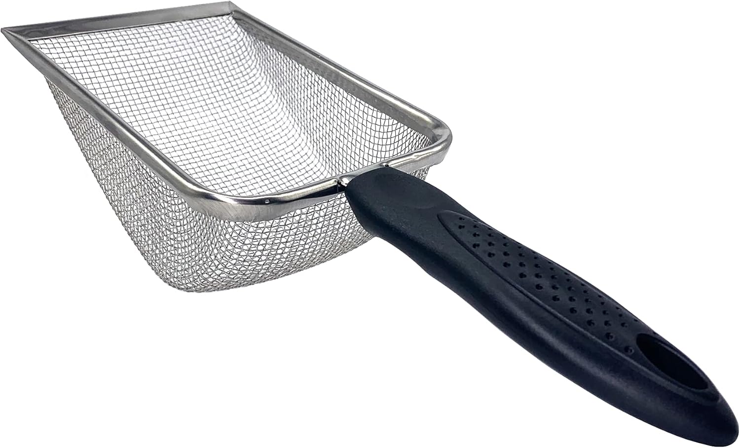 Falltail Stainless Steel Reptile Sand Substrate Scoop Shovel Sifter Fine Mesh Metal Reptile Litter Cleaner Scooper for Sand Bedding - Happypetzone.online - Image 4