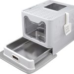 cat litter box enclosed