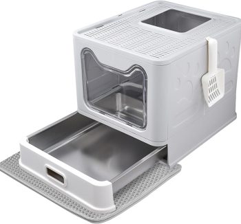 cat litter box enclosed