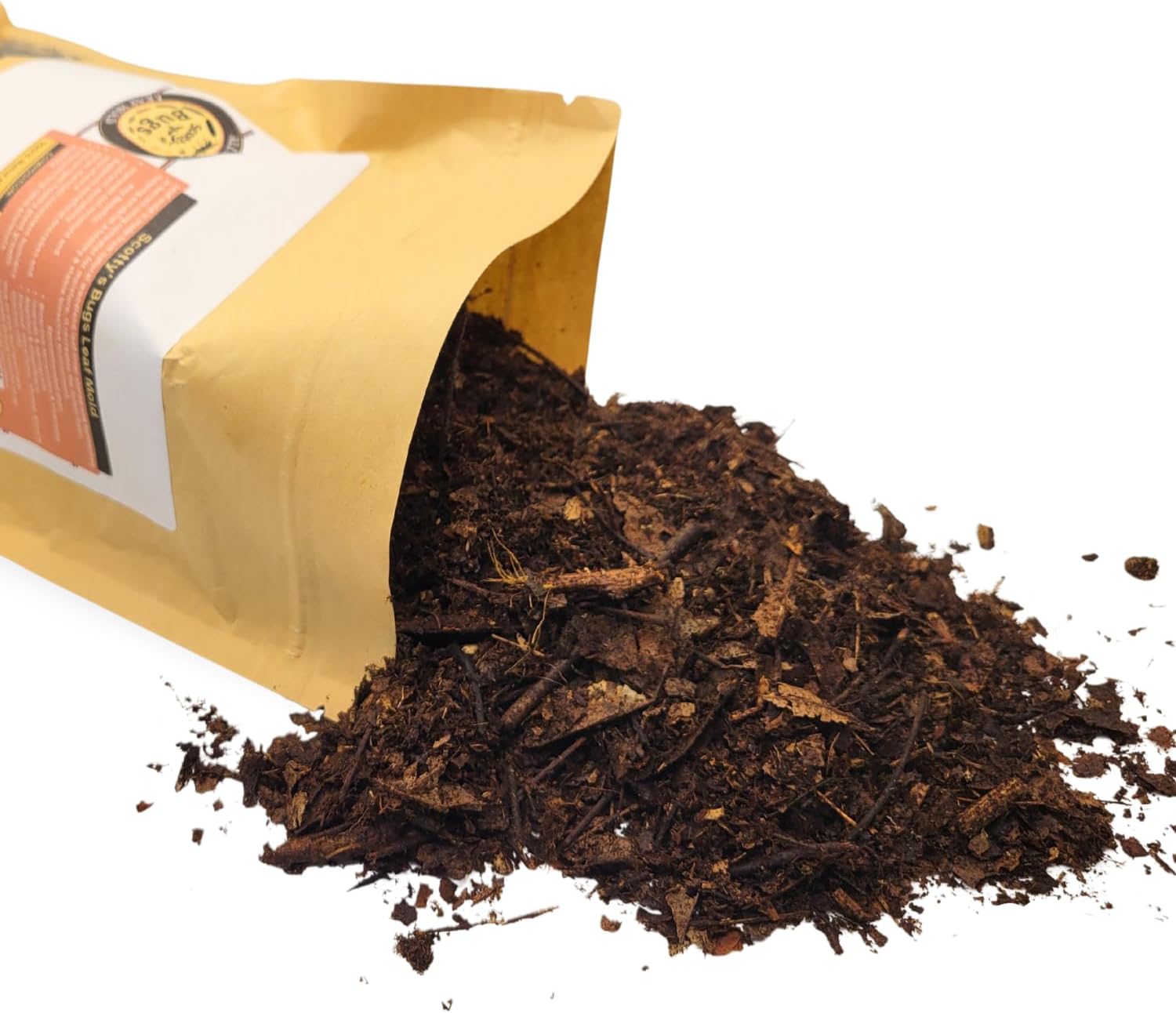 SCOTTY'S BUGS All Natural Leaf Mold for Bioactive Terrariums & Vivariums – Perfect for Isopods, Springtails, Amphibians & Reptiles – 12oz. Pack - Happypetzone.online - Image 2