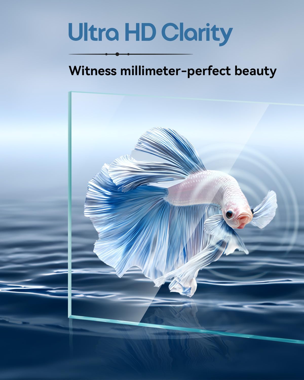 Glass Fish Tank Kit, 5 Gallon Betta Fish Tank Aquarium Starter Kit with Filter, Lights, Lid, for Betta, Goldfish, Small Fish or shrimg - Happypetzone.online - Image 5