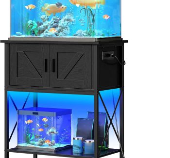 fish tank with stand