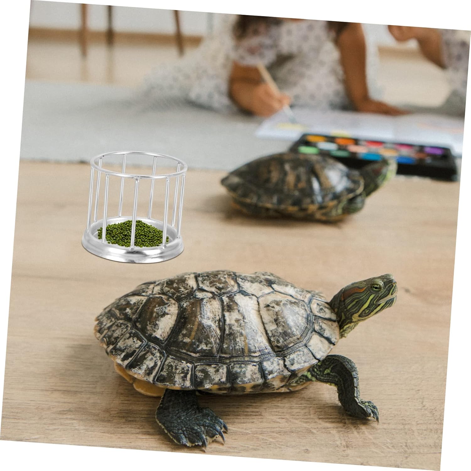 UPKOCH Material Use Compact Design Tortoise Food Pellets Reptile Amphibian Food - Happypetzone.online - Image 2