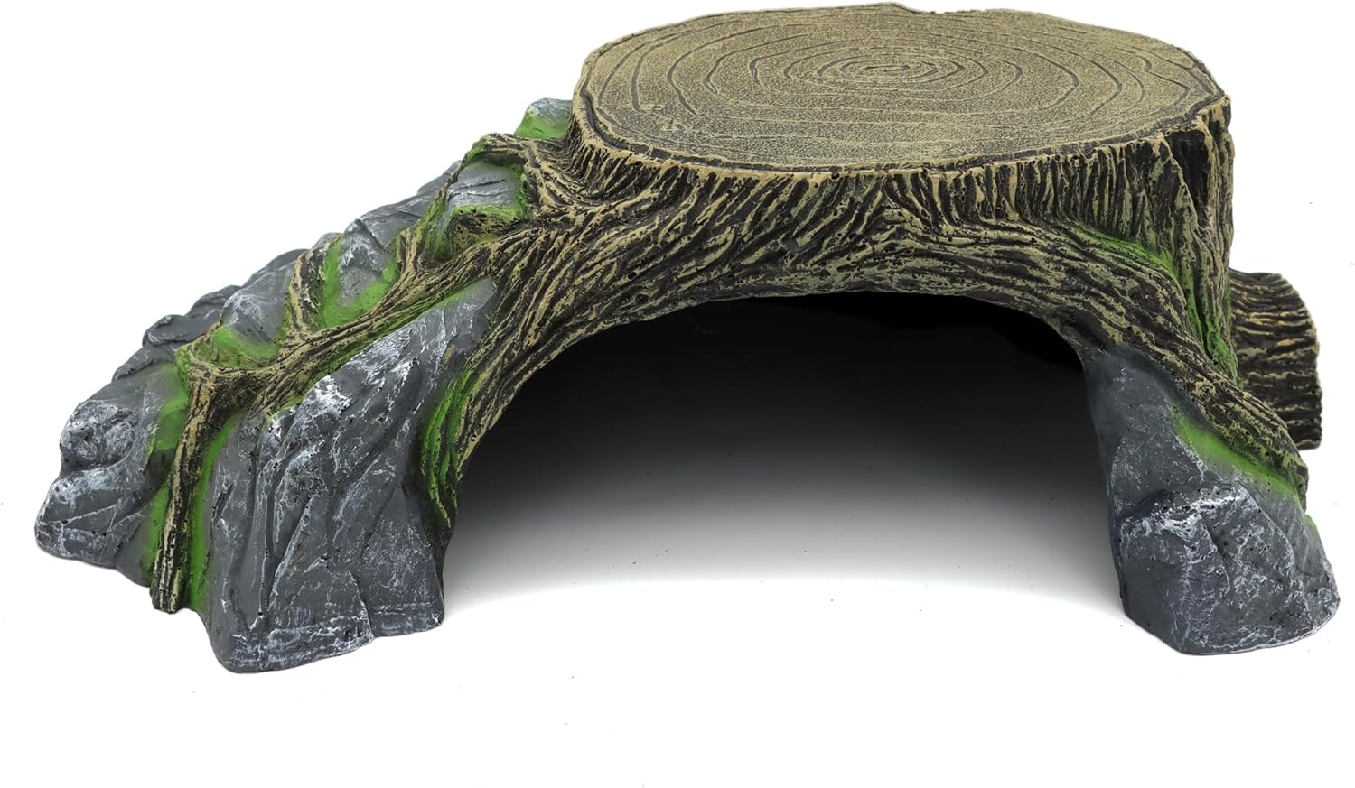 Extra Large Resin Reptile Hideouts Cave Habitat Decor for Reptiles, Amphibians, Fish Tanks and Gecko, Leopard - Happypetzone.online - Image 8
