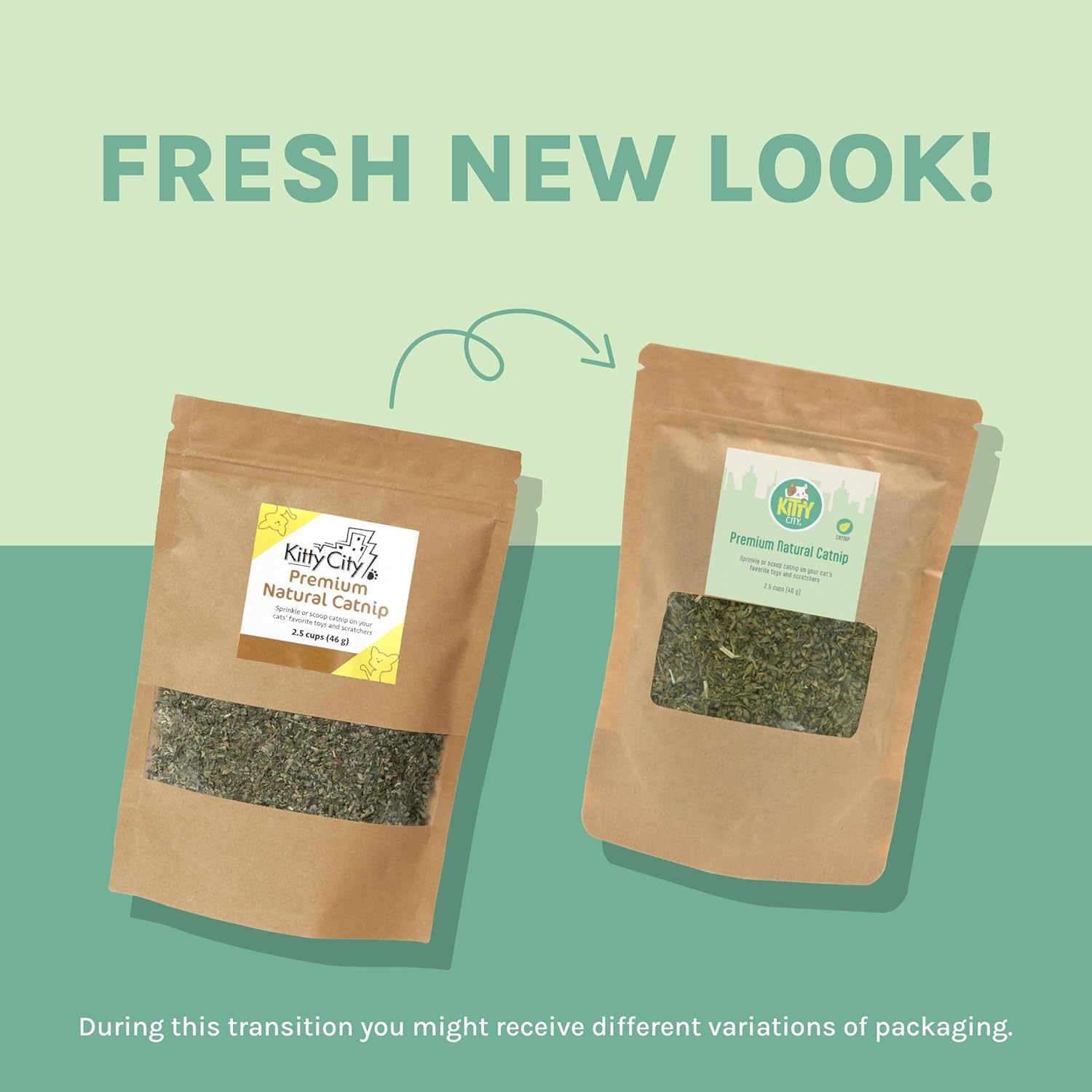 Kitty City Cat Premium Natural Catnip Collection, Catnip Bag 3-Pack - Happypetzone.online - Image 2