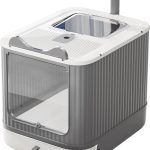 cat litter box enclosed