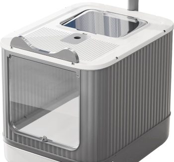 cat litter box enclosed